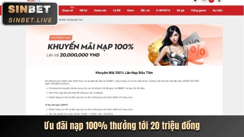 Khuyến mãi chào mừng DWIN68